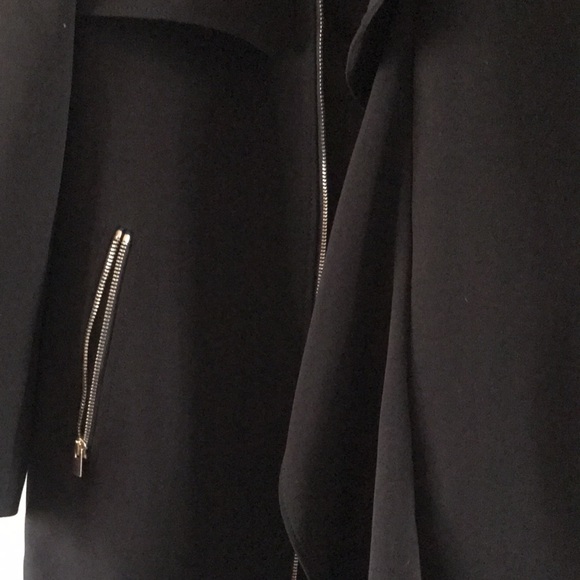 Club Monaco Black Coat Size XS/TP (TP means Tre Petite- Very Small) - Picture 5 of 12
